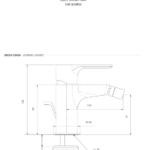 Miscelatore Bidet Compass - immagine 6