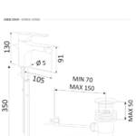 Miscelatore Bidet Alice Cromo - immagine 3