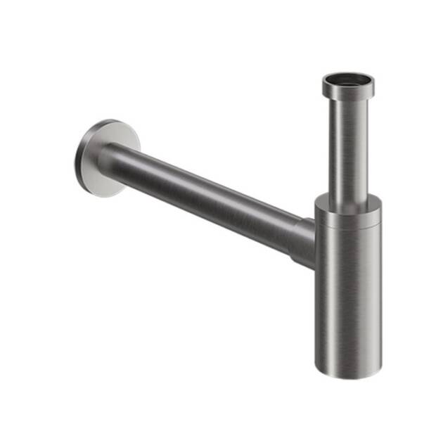 Sifone Lavabo Minimal Tondo Inox Spazzolato