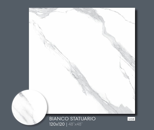Bianco Statuario 60x60