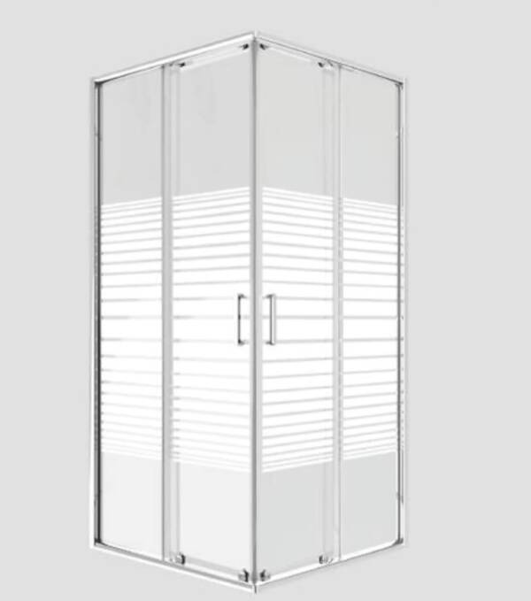 Box Doccia Slim Scorrevole Curvo - immagine 2