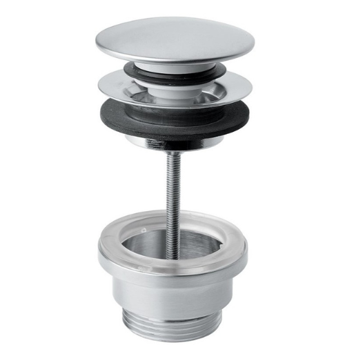 Piletta Push Automatica Inox Spazzolato