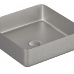 Lavabo Inox 4040Q In Acciaio - immagine 3