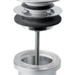 Piletta Push Automatica Inox Spazzolato - immagine 2