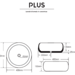 Lavabo Plus A373 In Ceramica - immagine 3