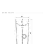 Lavabo Alexia A Pavimento - immagine 3