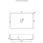 Lavabo Inox 3452R In Acciaio - immagine 6