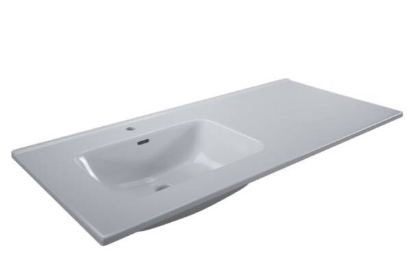 Lavabo In Ceramica XS Vasca Decentrata - immagine 2